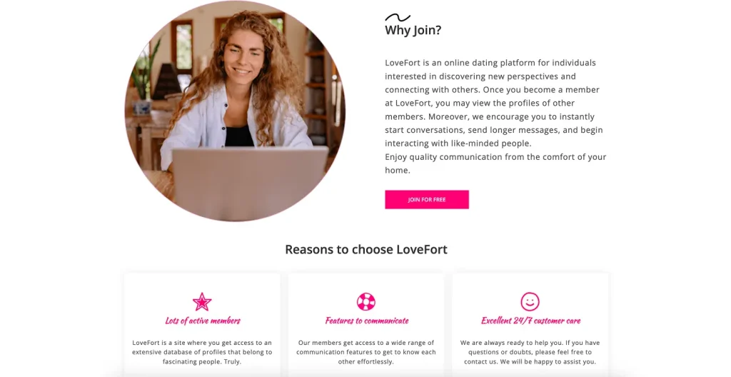 What is LoveFort dating site?